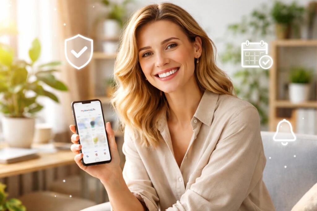 découvrez les avantages de l'application myswisslife et simplifiez la gestion de vos assurances dès aujourd'hui avec une expérience rapide et sécurisée.