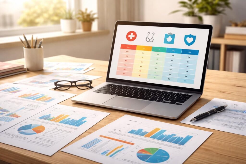 comparez les meilleures mutuelles santé pour trouver une couverture adaptée à vos besoins et bénéficiez d'une protection optimale au meilleur prix.