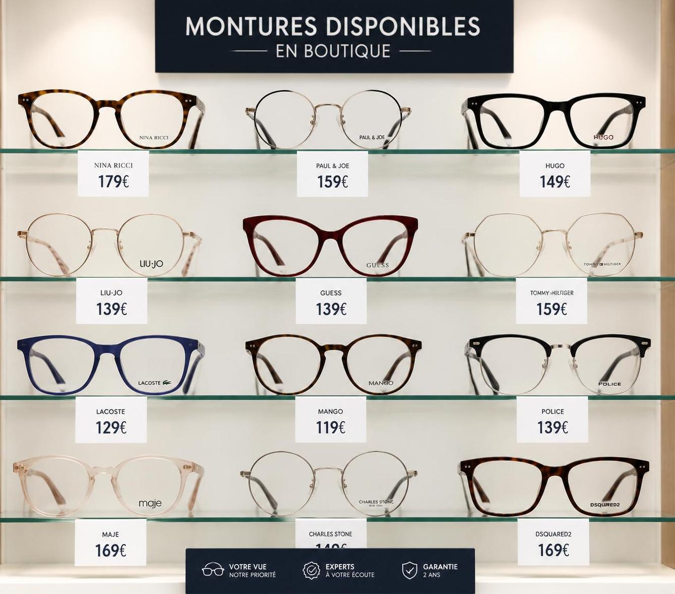 découvrez la grille tarifaire complète d'itelis optique pour 2024 et bénéficiez des meilleures offres sur vos équipements optiques.